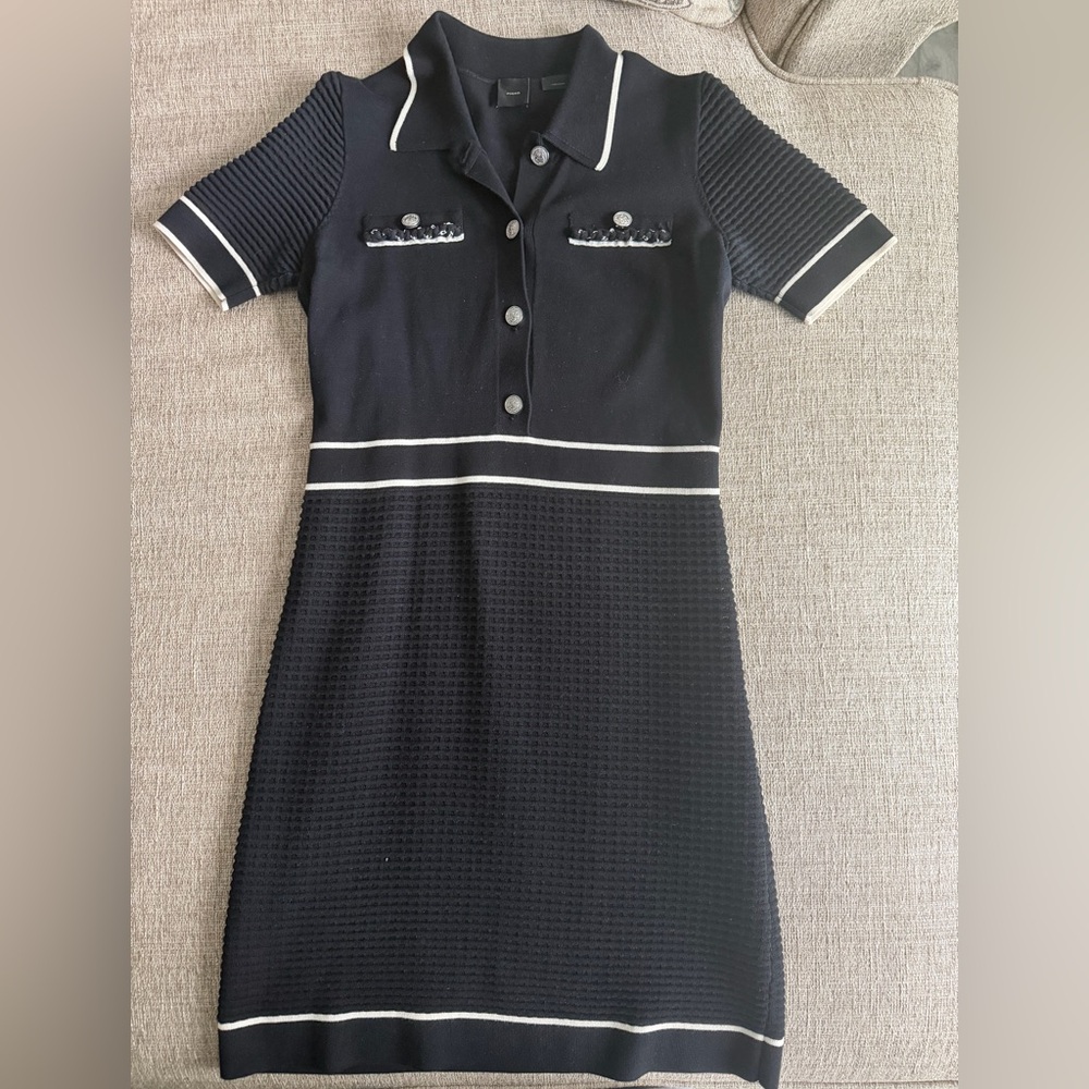Pinko Textured Midi Dress